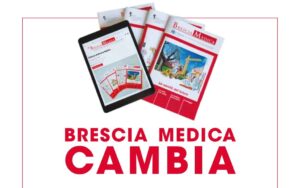 le copertine della rivista viste attraverso un tablet